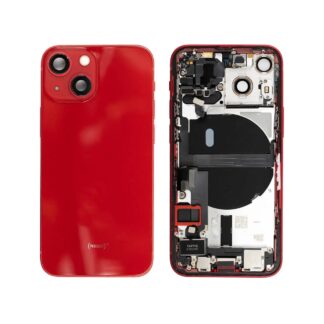 iPhone 13 Mini - Backhousing With Parts (Red)