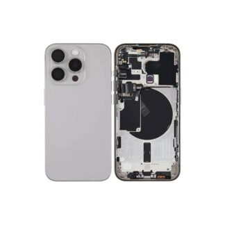 iPhone 15 Pro - Backhousing With Parts (Natural Titanium)