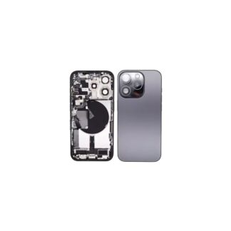 iPhone 15 Pro - Backhousing With Parts (Black Titanium)