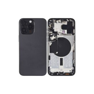 iPhone 15 Pro Max - Backhousing With Parts (Black Titanium)