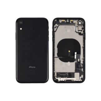 iPhone XR - Backhousing With Parts (Black)