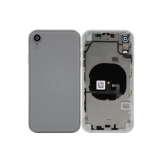 iPhone XR - Backhousing With Parts (White)