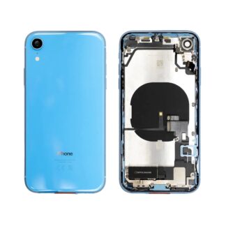 iPhone XR - Backhousing With Parts (Blue)