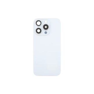 iPhone 16 Pro Max - Backglass With Parts (White Titanium)